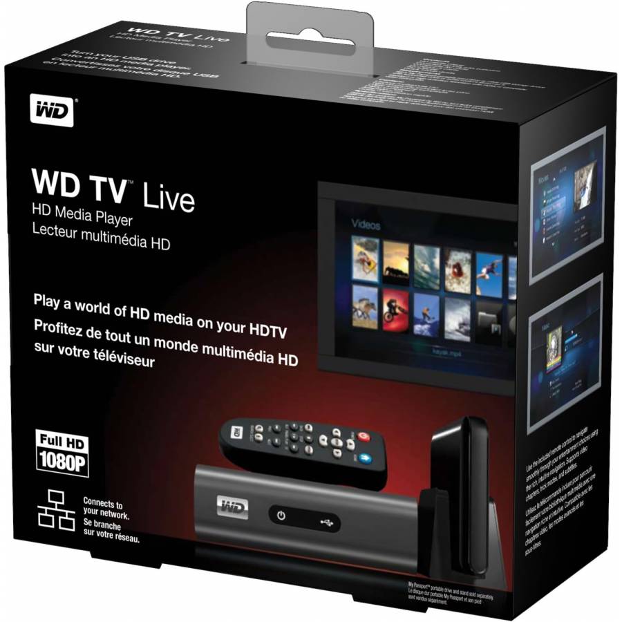 Player media HD cu telecomanda