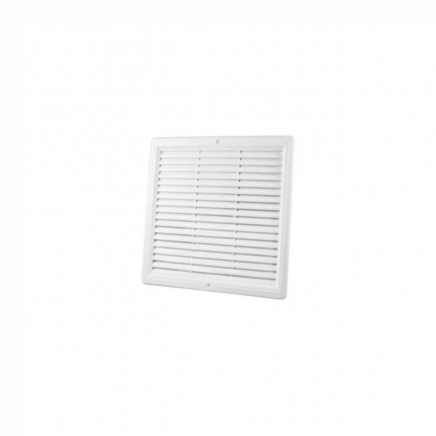 Rama aerisire cu plasa, pentru ventilatia incaperilor, 30x30 cm, alb