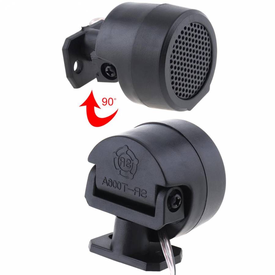 Set 2 bucăți 500 W Difuzoare Tweeter, Mini Dome, de înaltă eficiență pentru sistem audio auto