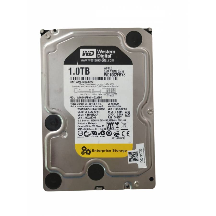 Hdd Hp 1tb 6g Sata 7200rpm, 843266-b21