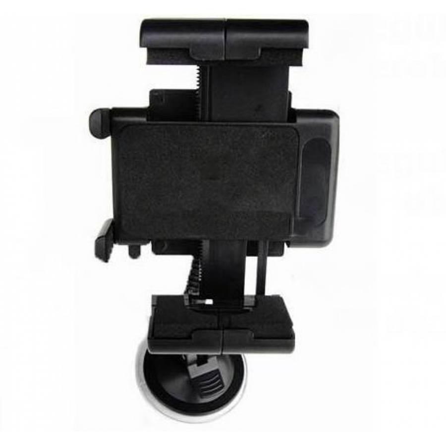 Suport de telefon universal cu ventuza, rotatie 360, negru