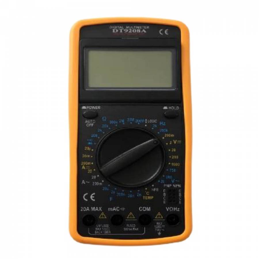 Multimetru digital, cu display si carcasa antisoc