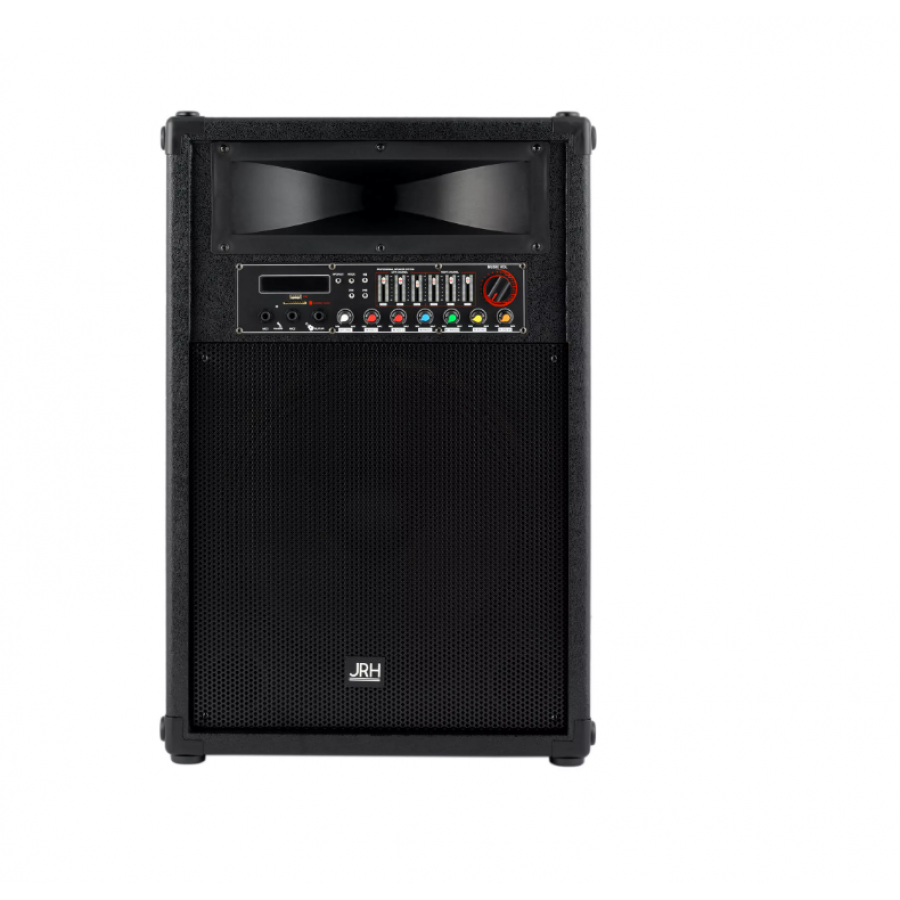 Boxa Frontala, Microfon, Telecomanda, Putere 1000 W, Accesorii Incluse, Negru