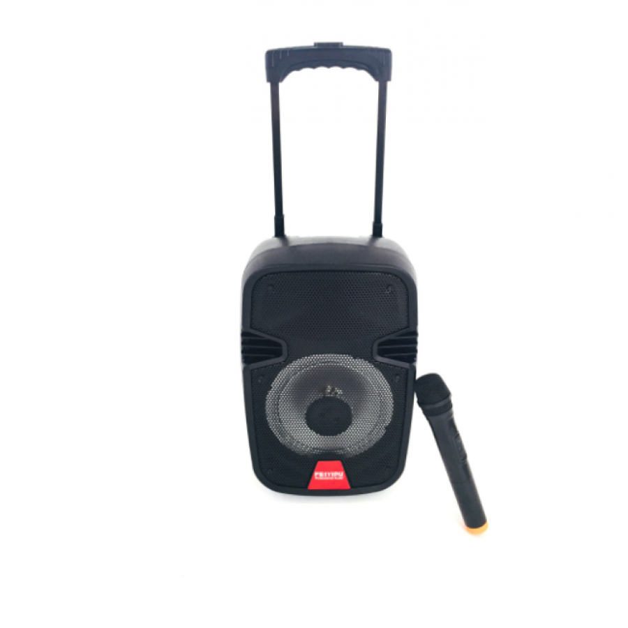 Boxa Portabila Feiyiupu Troler Microfon, Telecomanda, Bluetooth, Usb, Radio, Card Sd, Aux, Mp3