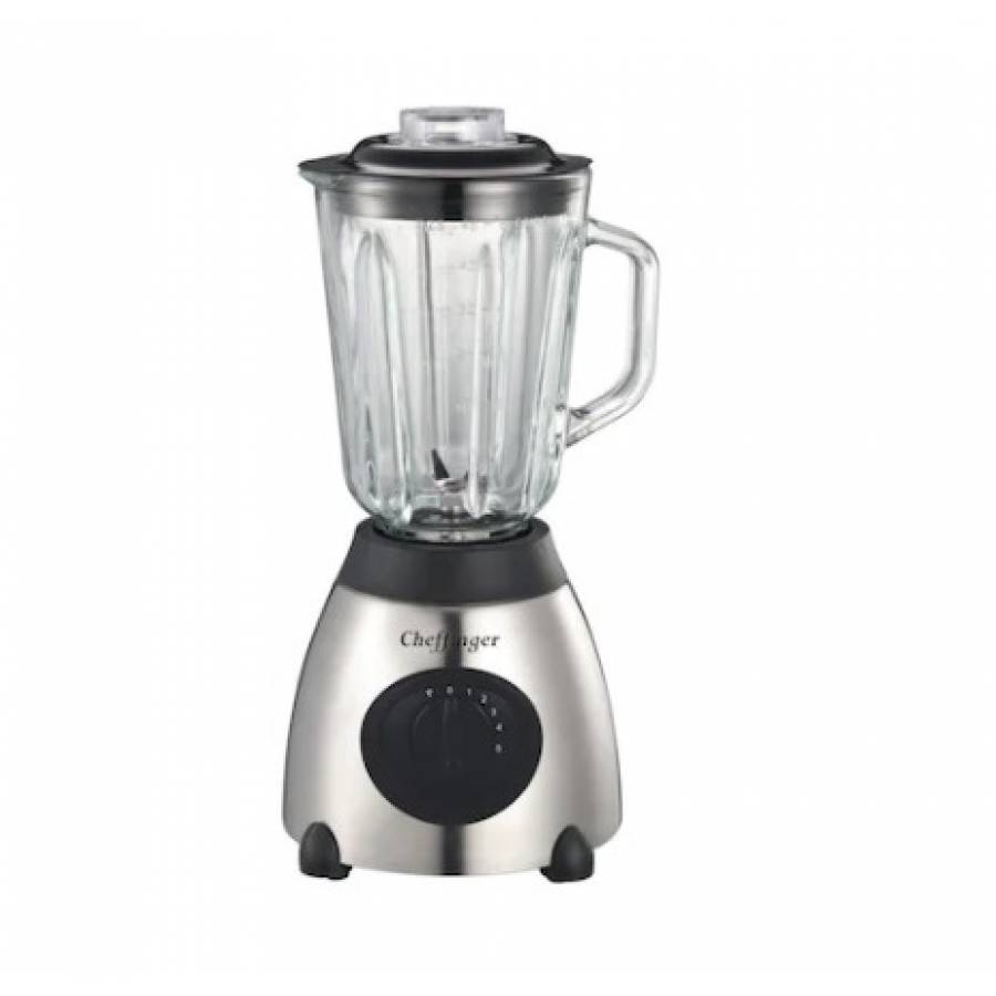 Blender cu rasnita, 1000 W, 1.5 l, carcasa inox, bol sticla