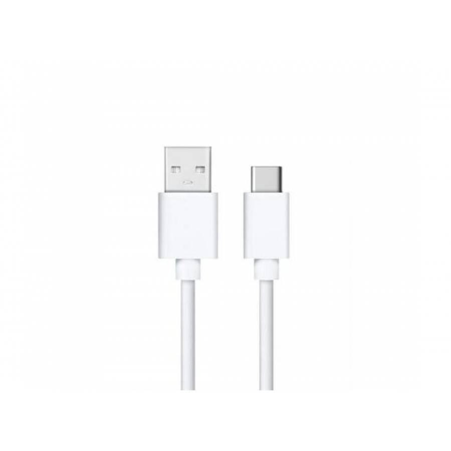 Cablu de date , USB tip C, 100 cm, alb