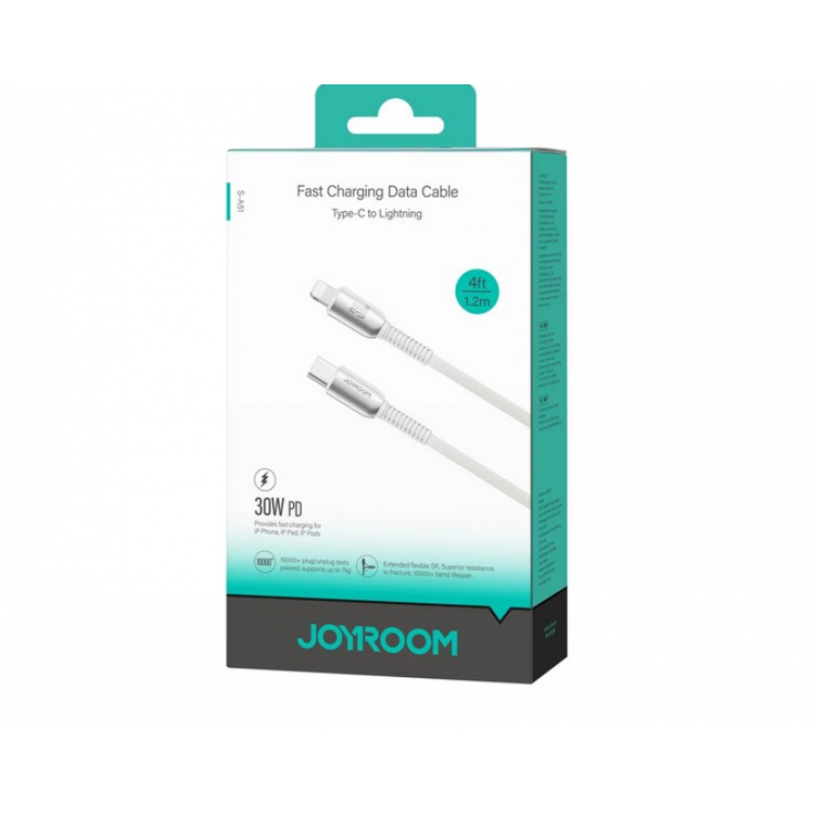 Cablu de date Joyroom USB-C - Lightning 1.2m, edge series