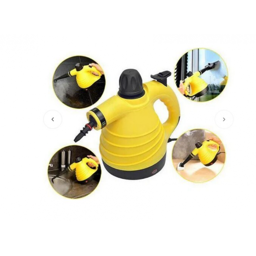 Aparat de curatat cu aburi 1000W, 125°C, 250 ml, 5 m cablu, accesorii incluse