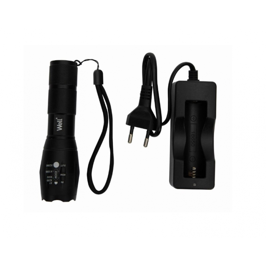 Explorare Fara Limite: Lanterna Space Well, 200m Raza de Actiune