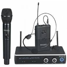 Set 2 Microfoane Mana Si Casca Wireless Uhf 863.9 / 864.9mhz