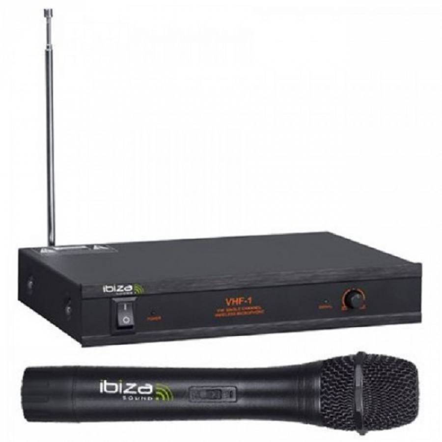 Microfon Wireless Karaoke Ibiza 203.5 MHz