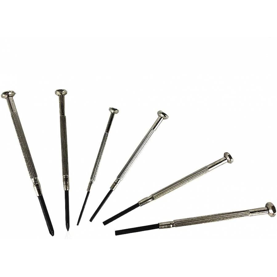 Set 6 surubelnite canelate de precizie