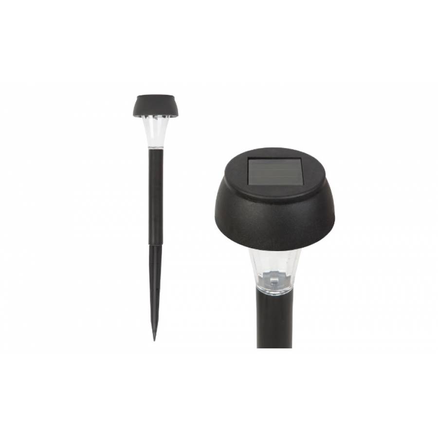 Set 4 lampi solare LED de gradina KlaussTech, tip tarus, aprindere automata seara