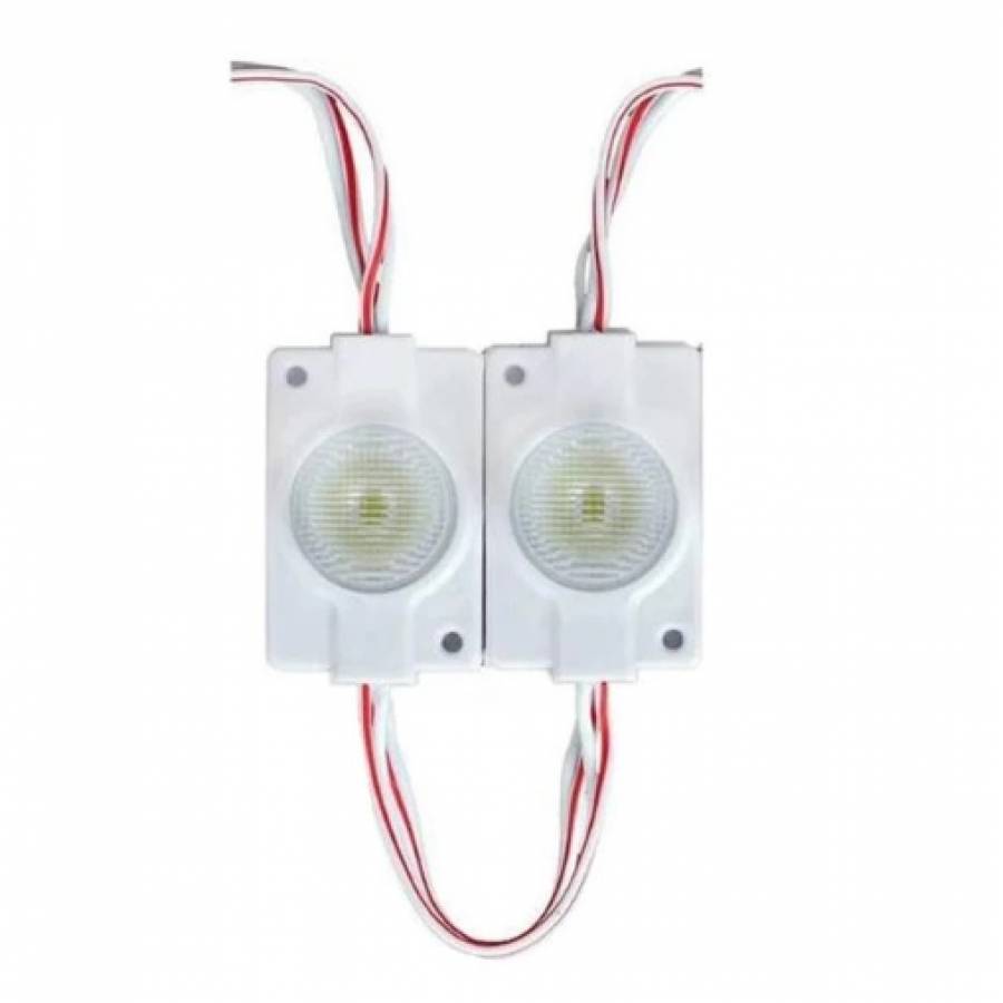 Modul 1 LED lupa KlaussTech , 1.5W, 12 V, Alb