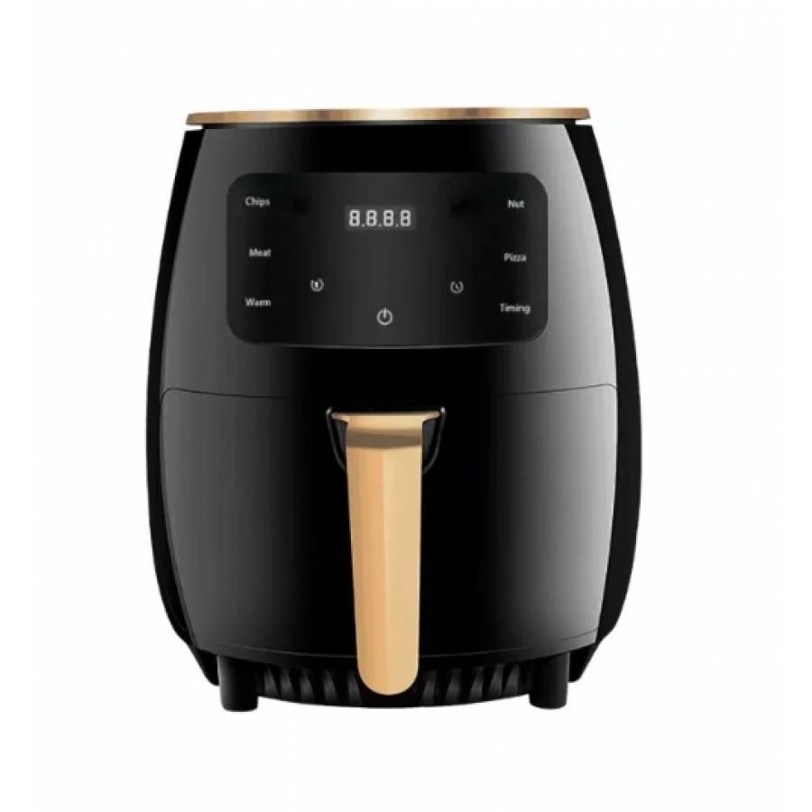 Friteuza Airfryer cu aer cald afisaj digital, ecran LCD Touch Control, 6l, 2400W