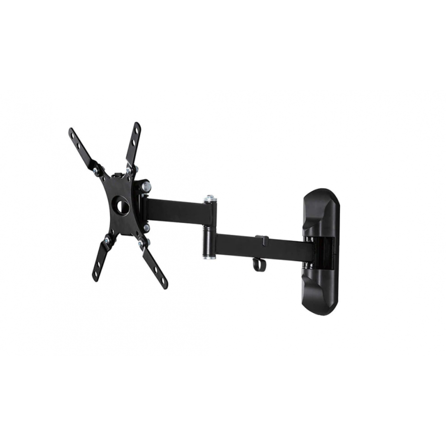 Suport Televizor Klausstech, Fixare in Perete, Diagonala Suportata 43-108 cm, Greutate Maxima Suportata 25 KG, Negru