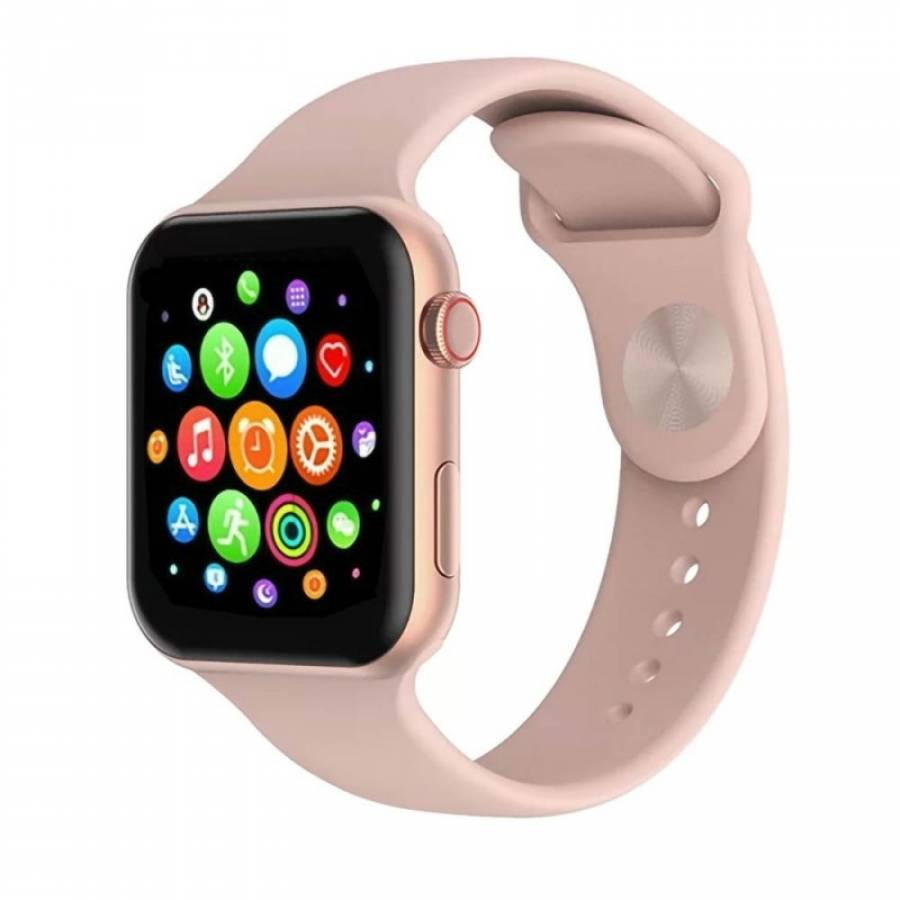 Smartwatch, Sport, Casual, Functii de Masurare a Starii de Sanatate, Masoara Activitatea Toata Ziua, Conectare la Mobil, Roz