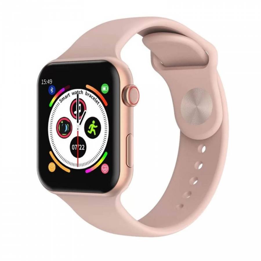 Smartwatch, Sport, Casual, Functii de Masurare a Starii de Sanatate, Masoara Activitatea Toata Ziua, Conectare la Mobil, Roz