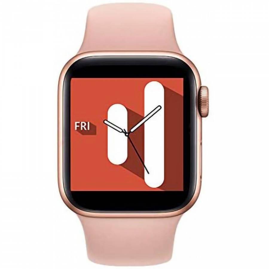 Smartwatch, Sport, Casual, Functii de Masurare a Starii de Sanatate, Masoara Activitatea Toata Ziua, Conectare la Mobil, Roz