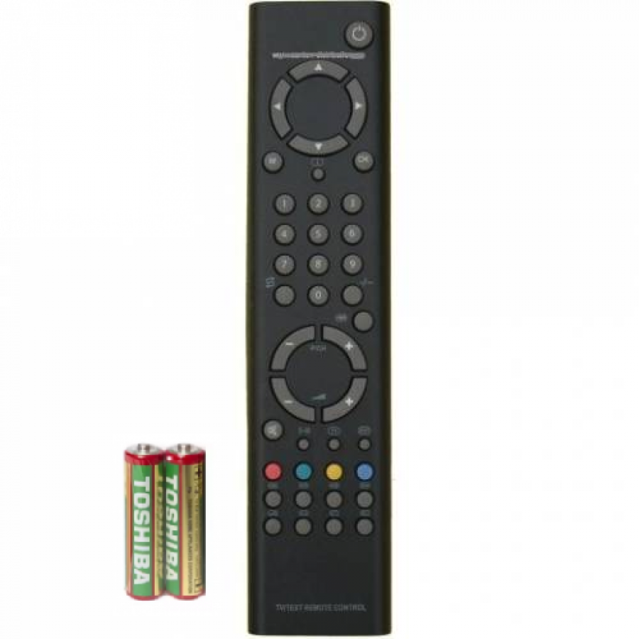 Telecomanda compatibila cu Sharp LCD TV, Functionare pe baterii, Material rezistent ABS, Negru