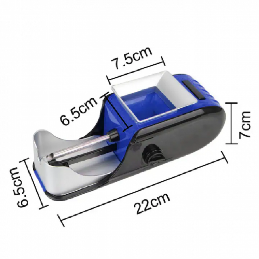 Aparat Electric De Facut Tigari Klausstech, Injector Tutun Profesional, Design Ergonomic, Compact, Culoare Negru
