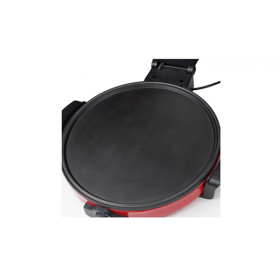 Aparat pizza 2200W, antiaderent, rosu