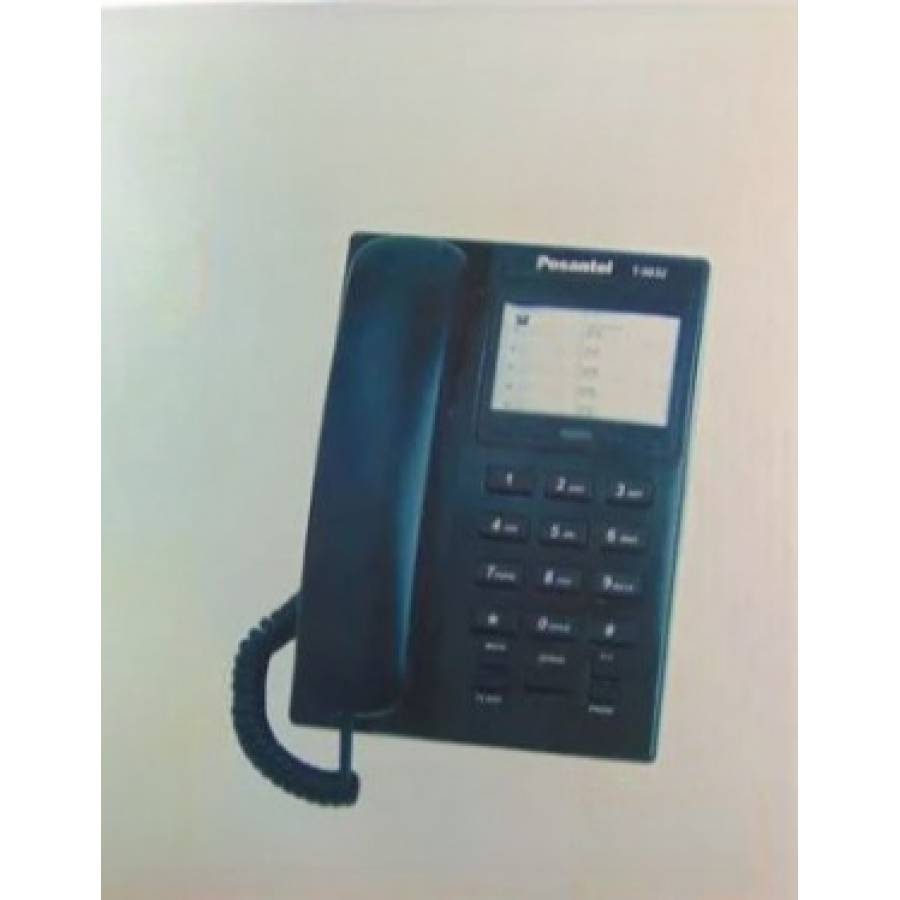 Telefon fix Posantel, negru