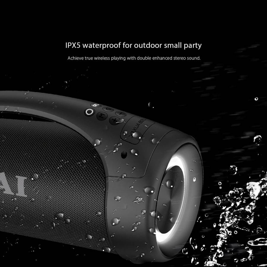 Boxa portabila AKAI ABTS-55, Bluetooth, USB, radio, 20 W, IPX5