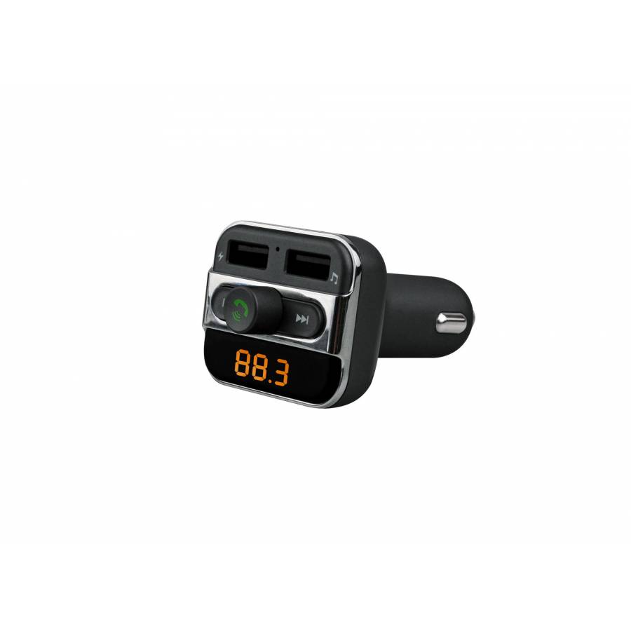 Modulator FM AKAI FMT-20BT, kit pentru masina cu USB, card SD, Bluetooth si handsfree