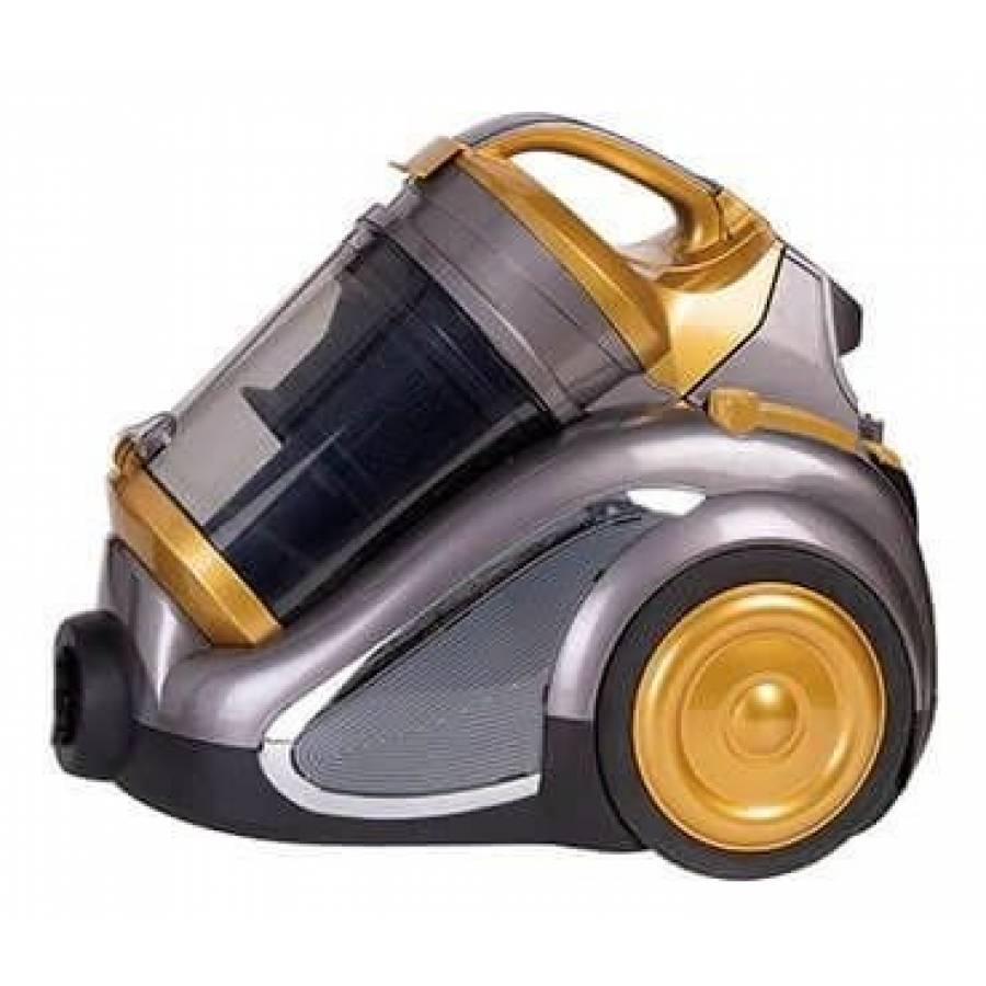 Aspirator fara sac, 2200 W, 4.5l, Gri/Auriu