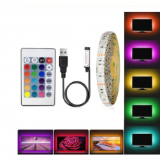 Banda Led Klausstech Usb Pentru Iluminare Ambientala In Spatele Televizorului Backlight Tv Mystyle Rgb