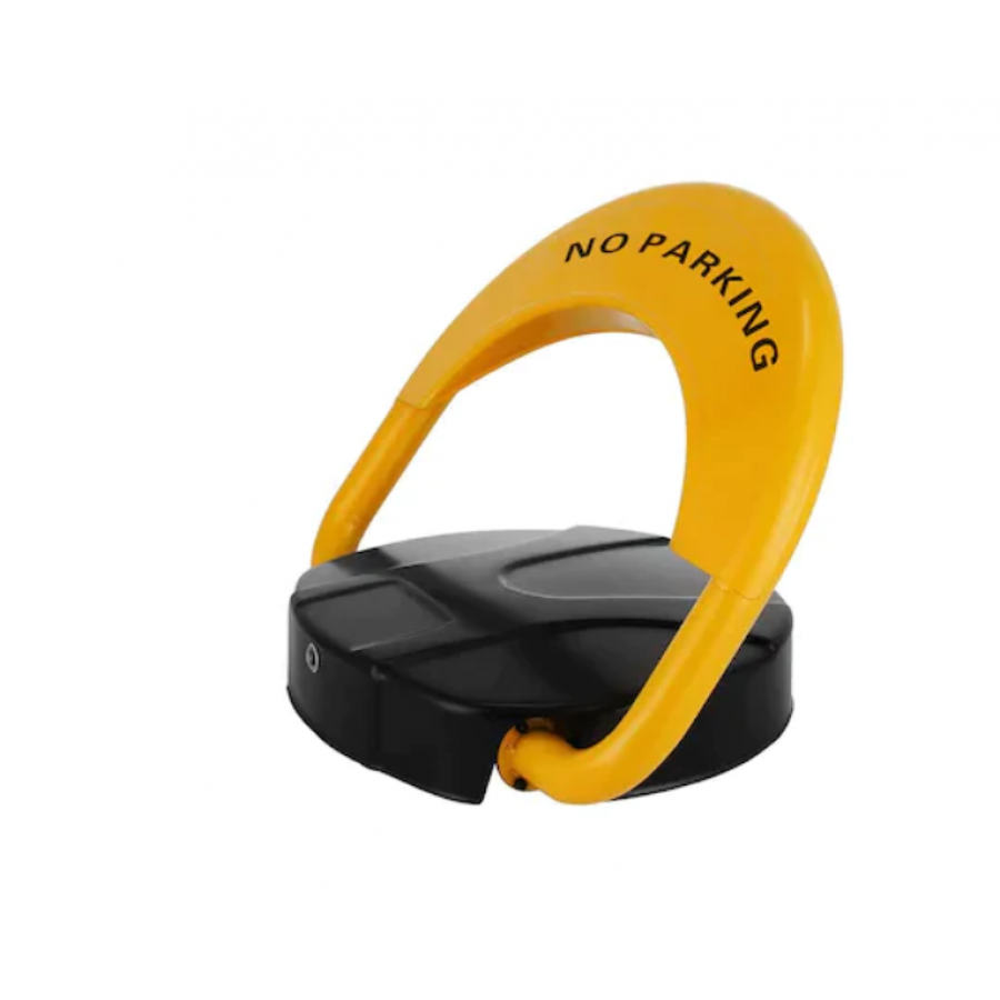 Blocator Loc de Parcare KlaussTech, Autoblocare, Telecomanda, Galben/Negru