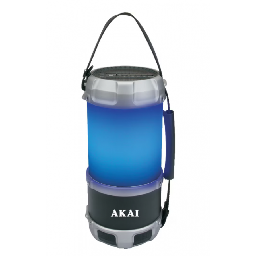 Boxa portabila felinar AKAI ABTS-S38, cu Bluetooth, USB, FM radio, 16W