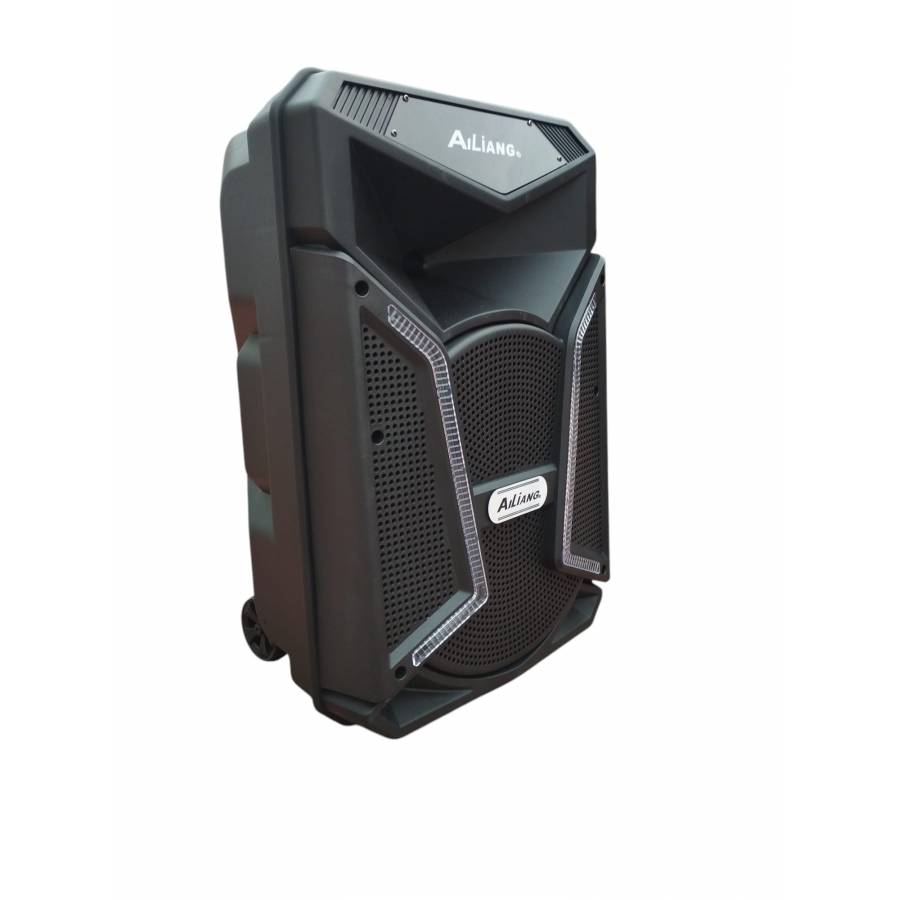 Boxa Portabila, MP3, TF/USB, Bluetooth, Radio FM, Telecomanda, Microfon Wireless, Putere 100W