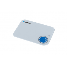Cantar de bucatarie Blaupunkt, 5kg, butoane touch, 2 X AAA, Alb