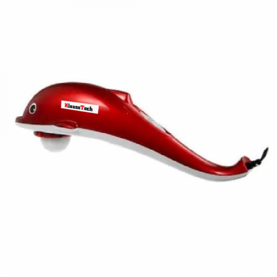 Aparat De Facut Masaj Cu Vibratii, KlaussTech,  Infrarosu, 3 Capete, Delfin