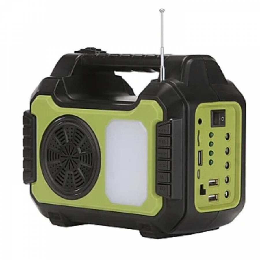 Kit solar dotat cu dispozitive USB cu 4 becuri si Radio HA