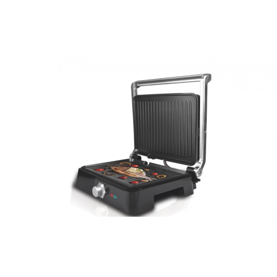 Aparat sandwich 1800W, antiaderent, culoare negru