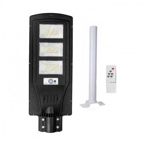 Lampa Stradala Solara Led KlaussTech 200W cu senzor de miscare si telecomanda inclusa