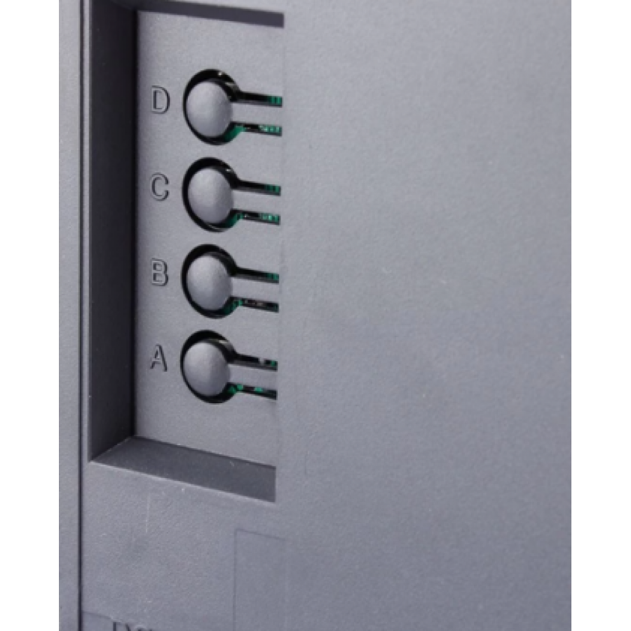 Ceas Digital De Perete, Klausstech, Afisaj LED Albastru, Afisaj Temperatura, Timp Precis, Negru