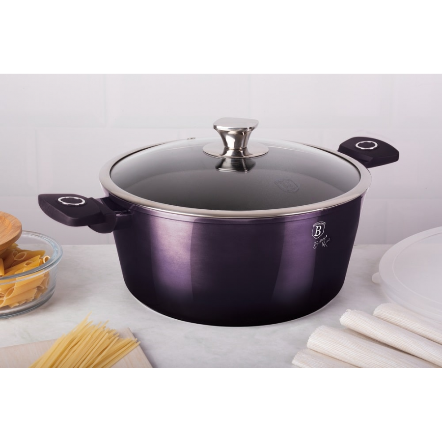 Caserolă 24cm Mov 4.1l