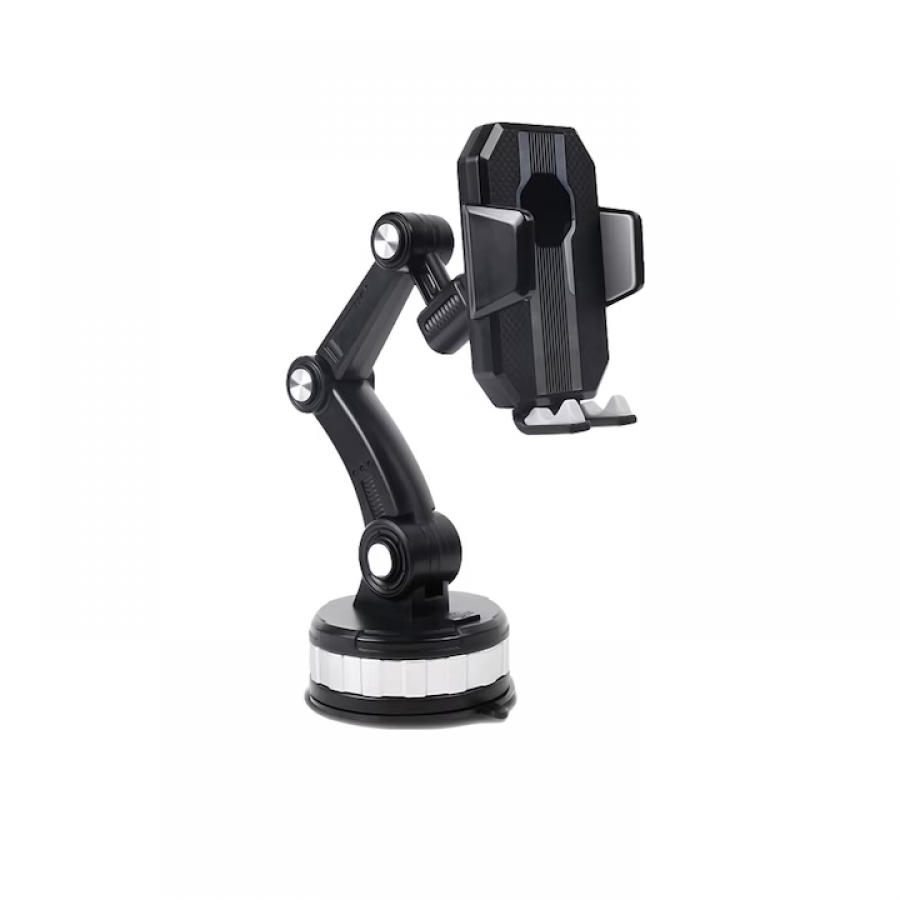 Suport universal auto, KlaussTech, Rotire la 360 de grade, PTFE, Negru