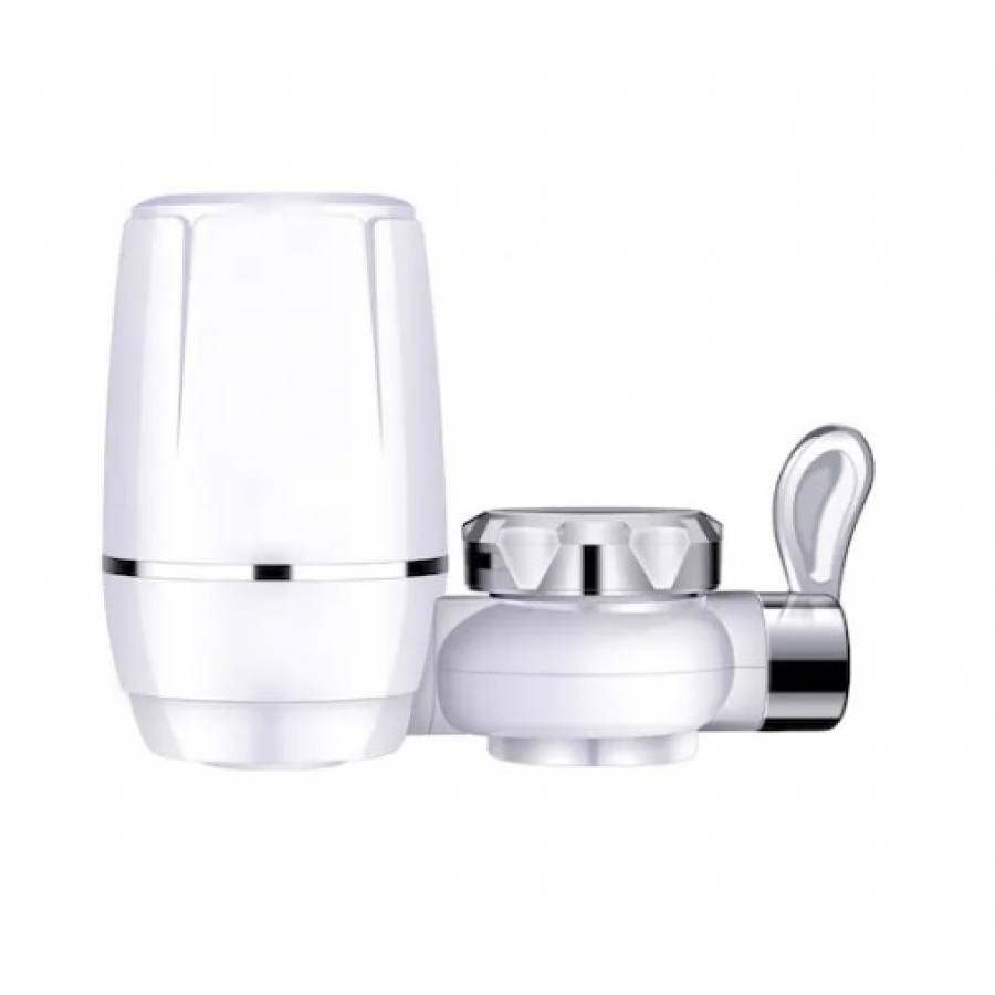 Filtru Klausstech Pentru Apa, Montare Pe Robinet, Alb