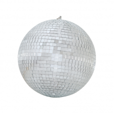 Glob Disco Profesional Cu Oglinzi, Diametru 40 Cm, Cu Motoras, Carlig De Agatare, Greutate 1.4 Kg, Forma Sferica, Alb