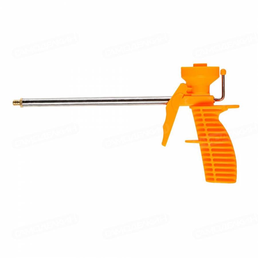 Pistol pentru spuma cu maner din plastic, corp metalic