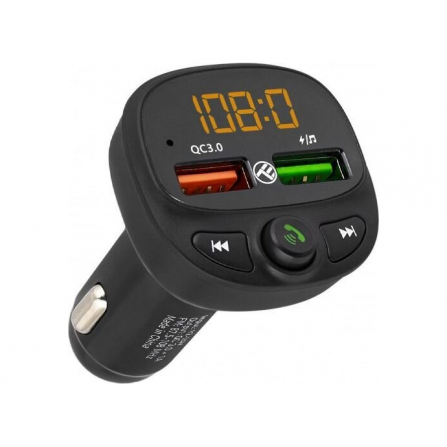Modulator FM Bluetooth Tellur FMT-B7, Negru