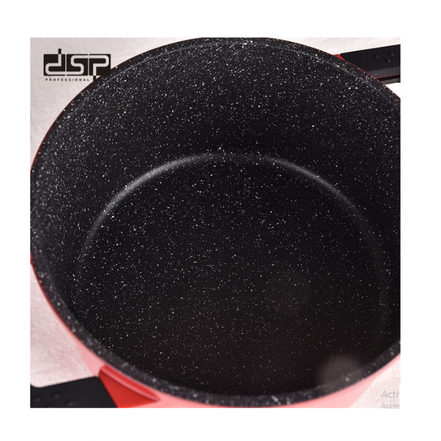 Oala din fier, cu capac 28 cm