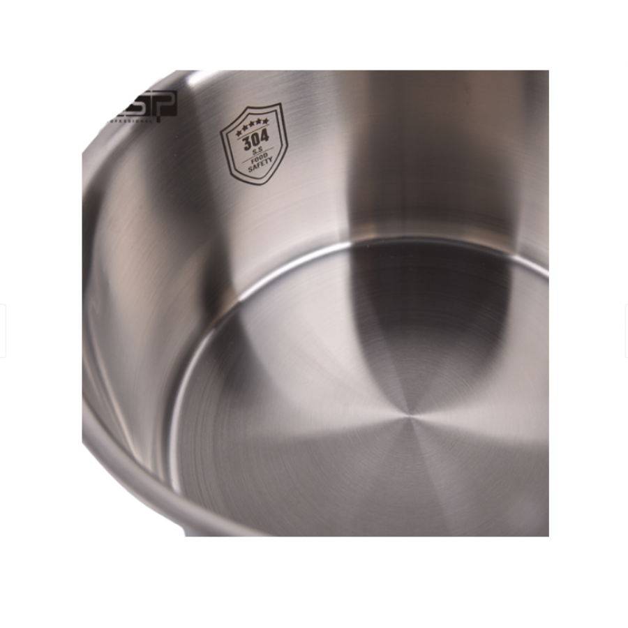 Oala inox cu capac 3,6 L