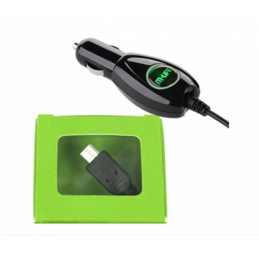 Incarcator auto M-LIFE , micro USB, negru