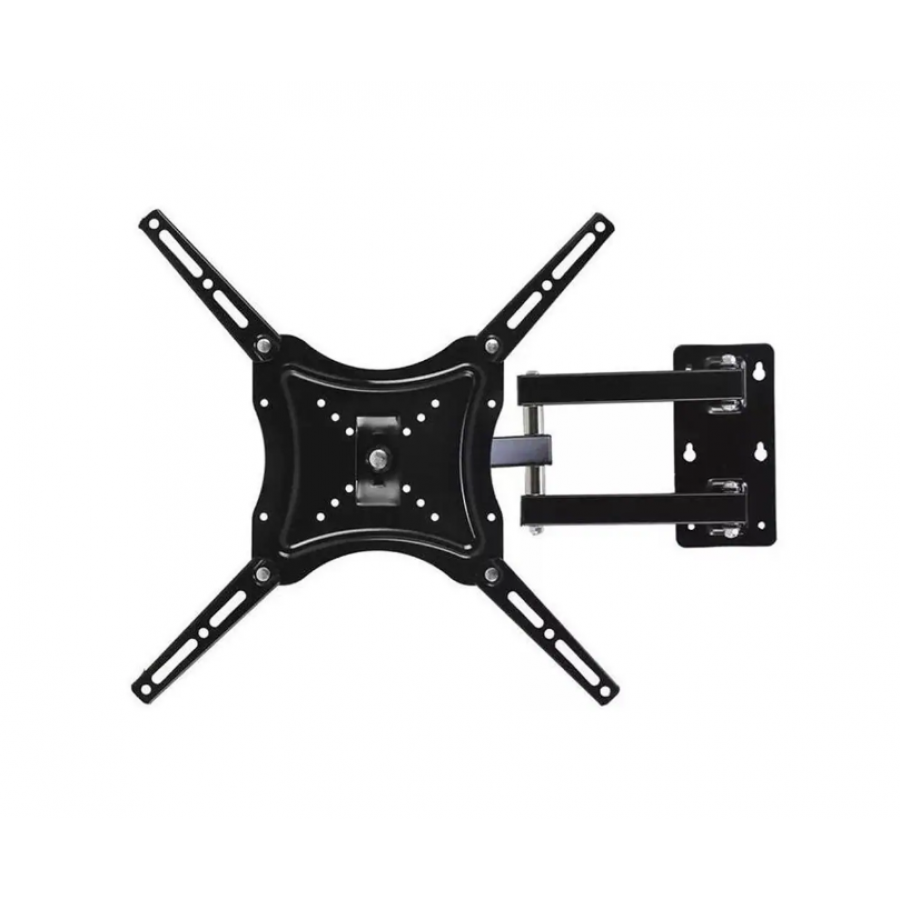 Suport Tv Klausstech De Perete Hdl-117b-2, Doua Brate, Reglabil, 14-55, Negru